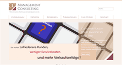 Desktop Screenshot of cc-management.de